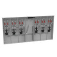 Milbank U5906-X-KK 4 Terminal Ringless Large Closing Plate Horn Bypass 6 Position 6-125 Ampere Main Breaker Provision 22k Ampere Interrupting Capacity