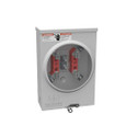 Milbank U7487-O-TG 4 Terminal Ringless Plain Top Triplex Ground 125 Ampere
