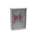 Milbank U7487-O-TG 4 Terminal Ringless Plain Top Triplex Ground 125 Ampere