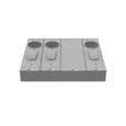 Milbank U5903-X-KK-K1-PED-CECHA 4 Terminal Ringless Large Closing Plate Horn Bypass 3 Position 3-125 Ampere Main Breaker Provision Single Connector 6-350kcmil Pedestal Mount Provision Horizontal Commonwealth Edison Chicago Housing Authority