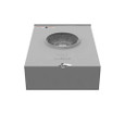 Milbank U9701-X 7 Terminal Ringless Large Closing Plate Lever Bypass