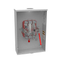 Milbank U9551-RL 5 Terminal Ringless Small Hub Open Lever Bypass Wide Shell