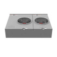 Milbank U9352-XL 4 Terminal Ringless Small Closing Plate 2 Position 150 Ampere Side Wireway