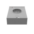 Milbank U8107-XL-IL 7 Terminal Ringless Small Closing Plate Lever Bypass 7-16 In Knockouts Lock Provision