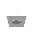 Milbank U8107-XL-IL 7 Terminal Ringless Small Closing Plate Lever Bypass 7-16 In Knockouts Lock Provision