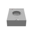 Milbank USS4801-O-5T9 5 Terminal Ringless Plain Top Lever Bypass 5th Terminal 9 Oclock Position Stainless Steel