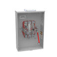 Milbank U9551-RXL-QG-AMS 5 Terminal Ringless Large Hub Open Adapt To Small Closing Plate Quadplex Ground Lever Bypass Ameren