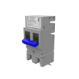 Milbank UQFPH-M-125 125 Ampere 2 Pole 240 Volt Plug-in 22k Ampere Interrupting Capacity Threaded Tang Load Side