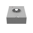 Milbank U9701-RRL-BL 7 Terminal Ringless Large Hub Open Adapt To Small Hub Open 9-16 In Barrel Lock With Bracket Provision Lever Bypass
