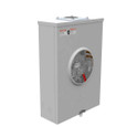 Milbank U9701-RRL-BLG 7 Terminal Ringless Large Hub Open Adapt To Small Hub Open 7-8 In Barrel Lock Ground With Bracket Provision Lever Bypass