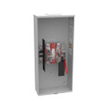 Milbank UAP3949-X-HSP 5 Terminal Ringless Large Closing Plate Lever Bypass Stainless Steel Hasp Aluminum Painted
