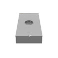 Milbank UAP4342-R-K7-K6 7 Terminal Ringless Large Hub Open Lever Bypass Single Connector 4-600kcmil Double Connector 6-350kcmil Aluminum Painted
