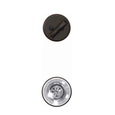 Schlage Residential Custom Interior Handleset with Hobson Knob and Kinsler Trim