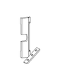 Schlage Backset Adapter for 1-3/8" doors and/or 2-3/8" Backset