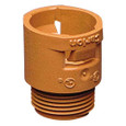 Carlon A343F 1 INCH THREADED ADAPTER-PLENUM