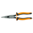 Klein Tools 203-8-EINS 8'' Long Nose Side Cutting Pliers Slim