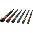 Klein Tools 12PNDHC 1/2-Inch Hollow Magnetic Color-Coded Power Nut Driver
