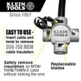 Klein Tools 21050 Large Cable Stripper (750-350 MCM)