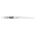 Klein Tools 31751 Reciprocating Saw Blades, 6 TPI, 9-Inch, 5-Pack