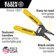 Klein Tools 11047 Wire Stripper/Cutter, 22-30 AWG Solid Wire
