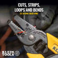 Klein Tools 11047 Wire Stripper/Cutter, 22-30 AWG Solid Wire
