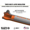 Klein Tools 11055RINS Insulated Klein-Kurve® Wire Stripper and Cutter
