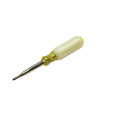Klein Tools 32451GLW 6-in-1 Screwdriver / Nut Driver, High Visibility