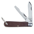 Klein Tools 1550-2 2 Blade Pocket Knife, Steel, 2-1/2-Inch Blade