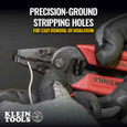 Klein Tools 11049 Wire Stripper/Cutter for 8-16 AWG Stranded Wire