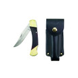 Klein Tools 44037 Sportsman Knife, 3-3/8-Inch Drop Point Blade