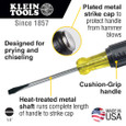 Klein Tools 32008 Screwdriver Set, Demolition and Phillips, 2-Piece