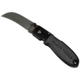 Klein Tools 44004 Lightweight Lockback Knife 2-1/2-Inch Sheepfoot Blade, Black Handle