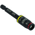 Klein Tools 32766 3-in-1 Impact Flip Socket, 1/4-Inch, 5/16-Inch, 3-Inch Length