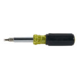 Klein Tools 32527 Multi-Bit Screwdriver / Nut Driver, 11-in-1, Ph, Sl, Sq, Schrader Bits