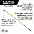 Klein Tools 50350 13-Inch Flexible Fish Tape Leader