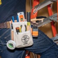 Klein Tools 5125 Tool Pouch, 5-Pocket, Canvas