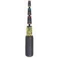 Klein Tools 32910 7-in-1 Impact Rated Flip Socket Set with Handle