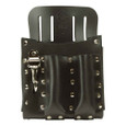 Klein Tools 5126 Leather Tool Pouch with Knife Snap, 5-Pocket