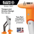 Klein Tools 33525 1000V Insulated Utility Tool Kit in Hard Case, 13-Piece