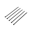 Klein Tools 450-200 Cable Ties, Zip Ties, 50-Pound Tensile Strength, 7.75-Inch, Black