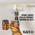 Klein Tools 53701 Replacement Blades and Bit for Adjustable Hole Saw 53710