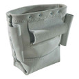 Klein Tools 5416L Tool Bag, Bull-Pin and Bolt Bag, Tunnel Loop, Leather, 5 x 10 x 9-Inch