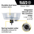 Klein Tools 53710 Adjustable Hole Saw with Auto-Set Arms