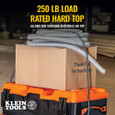 Klein Tools 55473RTB Tradesman Pro™ Tool Master Rolling Tool Bag, 19 Pockets, 22-Inch