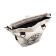 Klein Tools 5416TBR Tool Pouch, Bolt Retention Pouch, Canvas, Tunnel Connect, 5x10x9-Inch