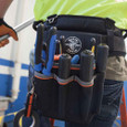 Klein Tools 5241 Tradesman Pro™ Tool Pouch, 6 Pockets, 10.25 x 6.75 x 10.25-Inch