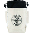 Klein Tools 5416TC Bolt Bag, Top Closing Tool Pouch with Tunnel Connect, 5 x 10 x 9-Inch