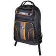 Klein Tools 55475 Tradesman Pro™ Tool Bag Backpack, 35 Pockets, Black, 17.5-Inch