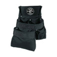 Klein Tools 5701 Tool Pouch, PowerLine™ Series 8-Pocket Tool Pouch, Black Nylon