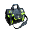 Klein Tools 55598 Tool Bag, Tradesman Pro™ High-Visibility Tool Bag, 42 Pockets, 16-Inch